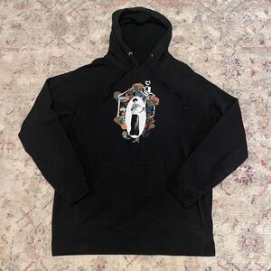 Harry Styles black graphic Hoodie
